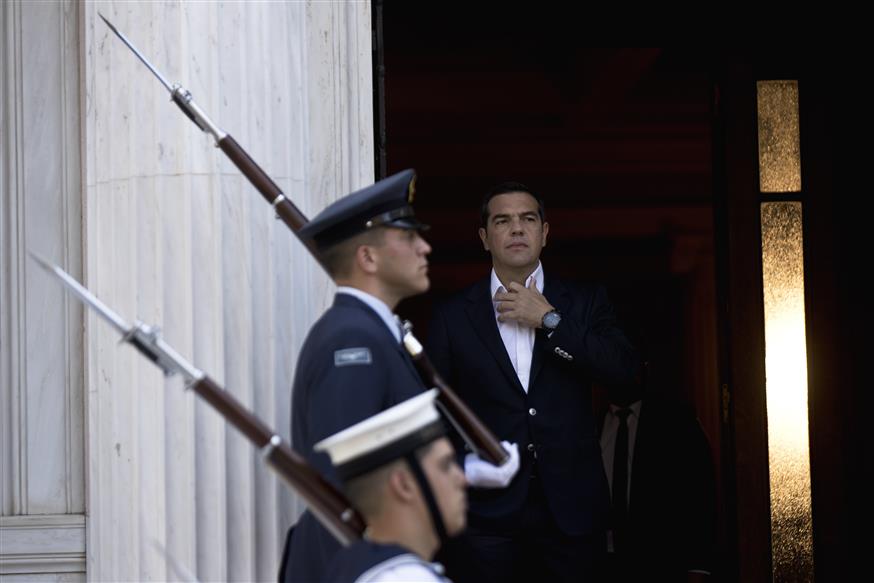 Alexis Tsipras/(AP Photo/Petros Giannakouris)