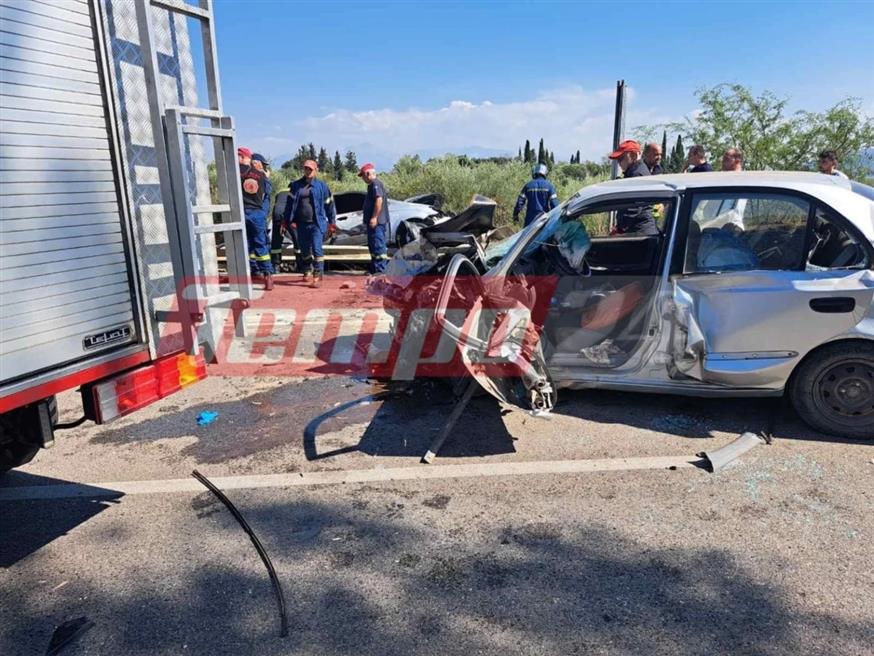 Τροχαίο δυστύχημα στην παλαιά Εθνική Πατρών-Πύργου Τροχαίο δυστύχημα στην παλαιά Εθνική Πατρών-Πύργου