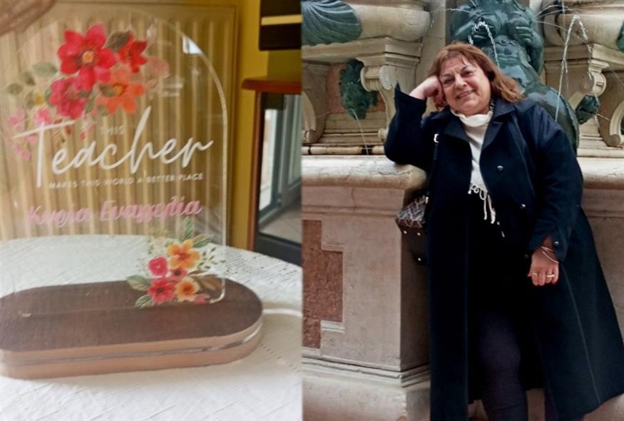 Η εκπαιδευτικός Ευαγγελία Ζωγραφάκη (LAMIAREPORT.GR)
