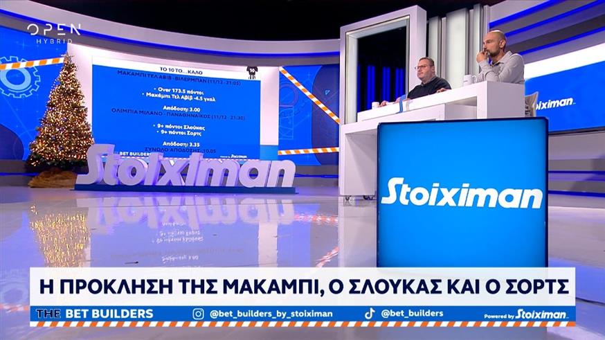 BET BUILDERS - Stoiximan BET BUILDERS - Stoiximan