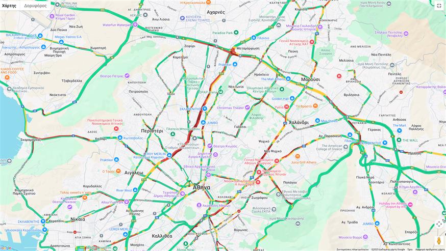 Ο χάρτης της κίνησης