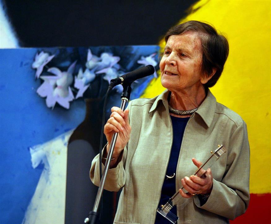 H Ελένη Γλύκατζη-Αρβελέρ υπογράμμιζε ότι τα όνειρα αποκτούν μορφή όταν συνοδεύονται από δουλειά και τόλμη (Copyright: Eurokinissi / Τατιάνα Μπόλαρη)