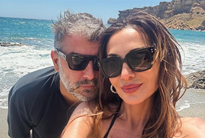 Δέσποινα Βανδή και Βασίλης Μπισμπίκης (Copyright: Instagram)
