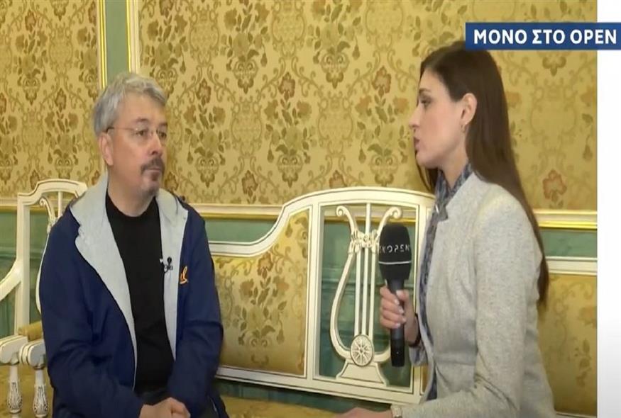 Συνέντευξη του υπουργού Πολιτισμού της Ουκρανίας στο OPEN