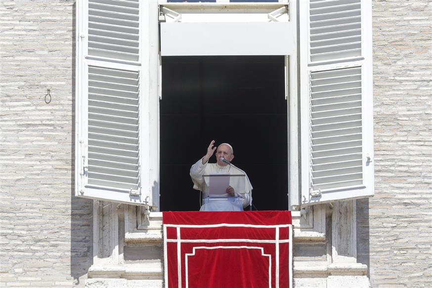 Πάπας Φραγκίσκος (AP Photo/Andrew Medichini)