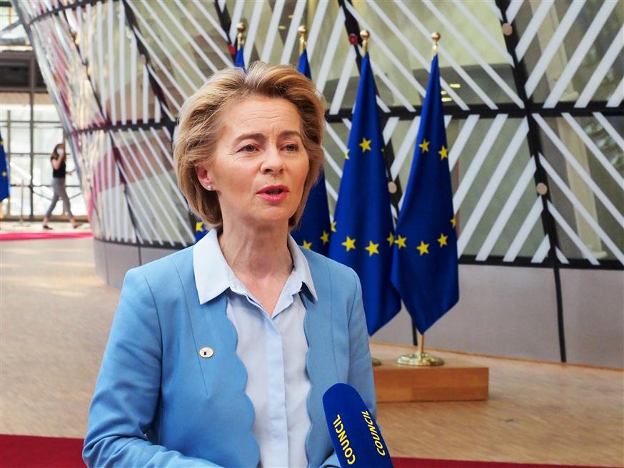 Η πρόεδρος της Κομισιόν Ούρσουλα φον ντερ Λάιεν/European Union