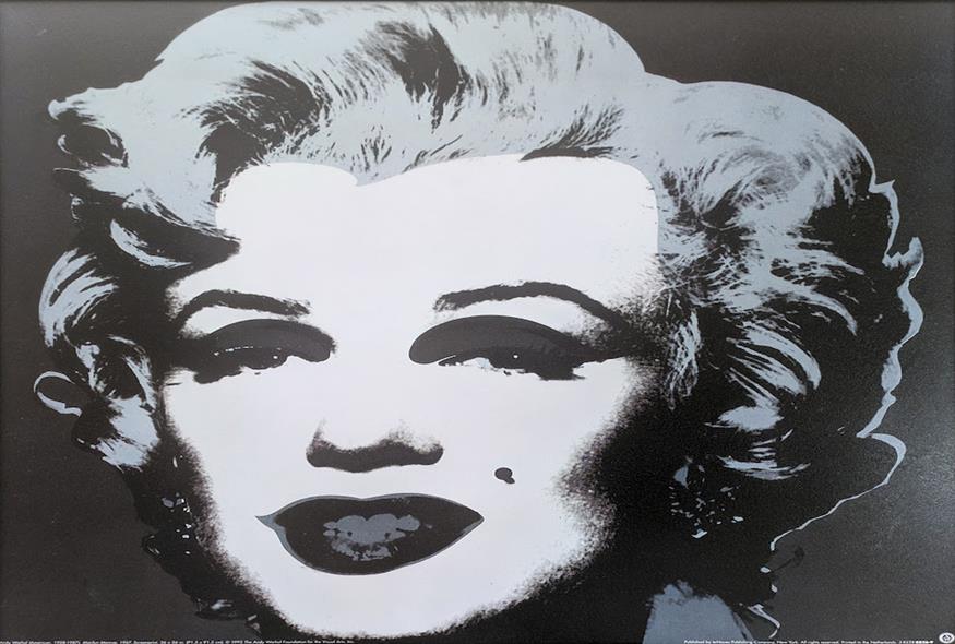 Andy Warhol, Marilyn Monroe 1967, λιθογραφία offset, 64 x 64 cm