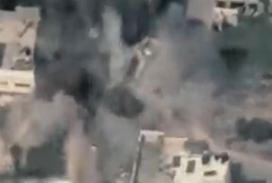 Βομβαρδισμοί του Ισραήλ στη Γάζα (Video Capture)