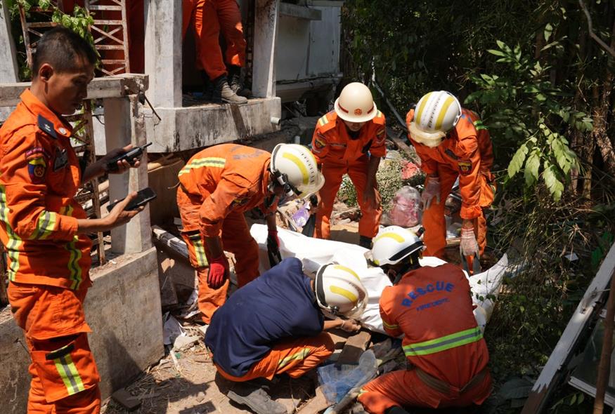 Μιανμάρ - Σεισμός (AP)