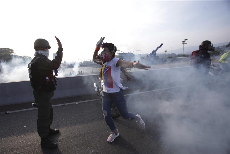 Βενεζουέλα/(AP Photo/Boris Vergara)