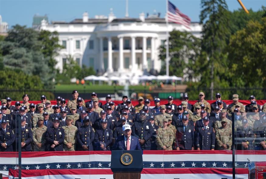 Ντόναλντ Τραμπ (AP Photo/Mark Schiefelbein) Ντόναλντ Τραμπ (AP Photo/Mark Schiefelbein)