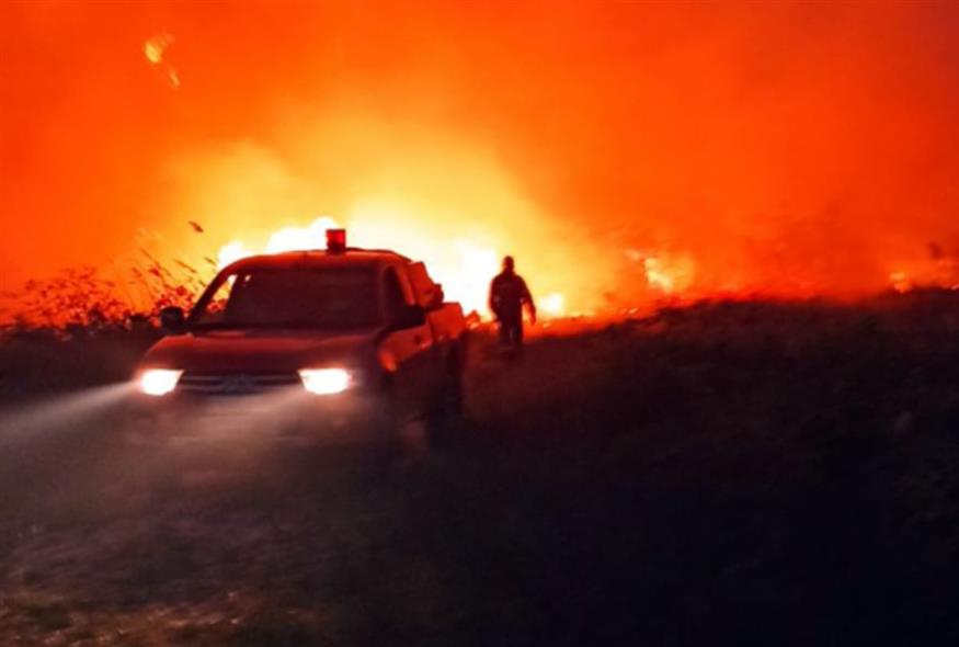 φωτιά στην Καβάλα