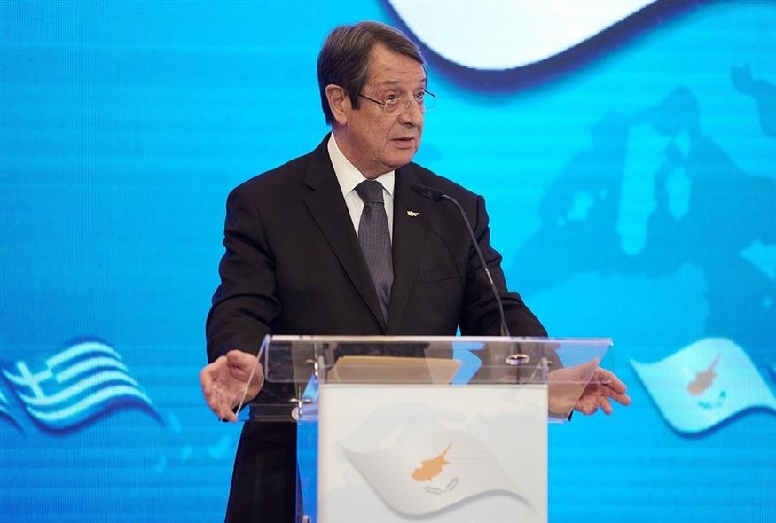 Ο πρόεδρος της Κύπρου, Νίκος Αναστασιάδης (Eurokinissi)