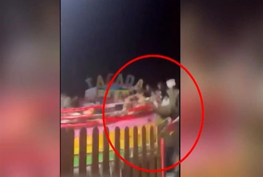 Η στιγμή του τρομακτικού ατυχήματος (screenshot/Glomex)