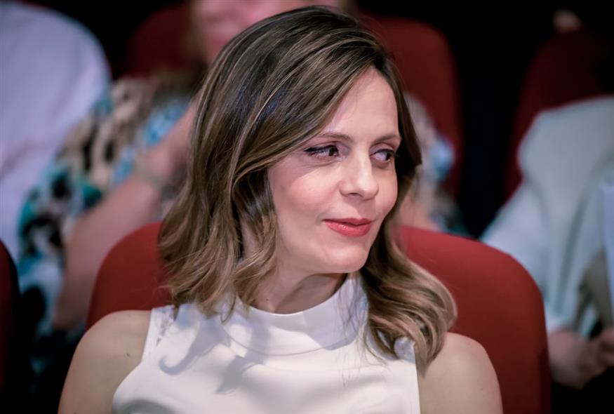 Έφη Αχτσιόγλου (ΓΙΩΡΓΟΣ ΚΟΝΤΑΡΙΝΗΣ/EUROKINISSI)