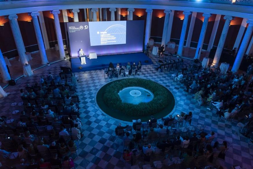 Το Ζάππειο Μέγαρο στην τελετή βραβείων του ιδρύματος Μποδοσάκη το 2022