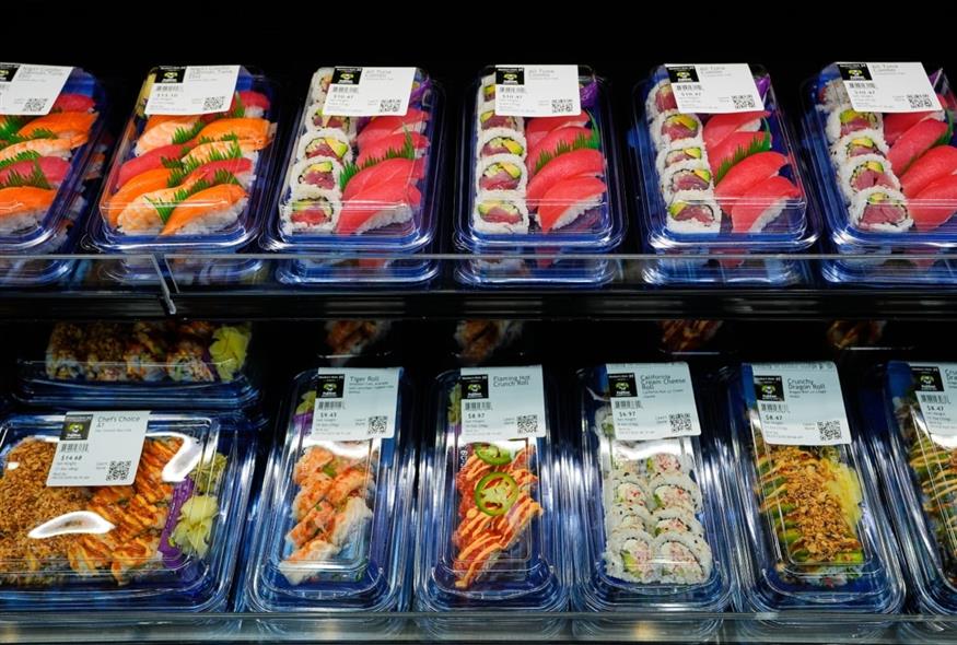 Διάφορα σούσι (Charlie Riedel/AP)