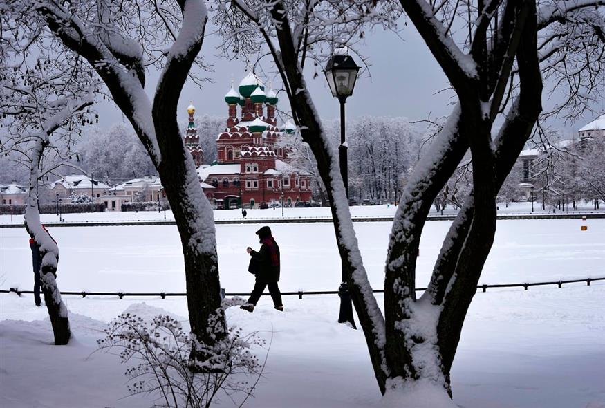 Χιόνια στην Μόσχα/ ΑP