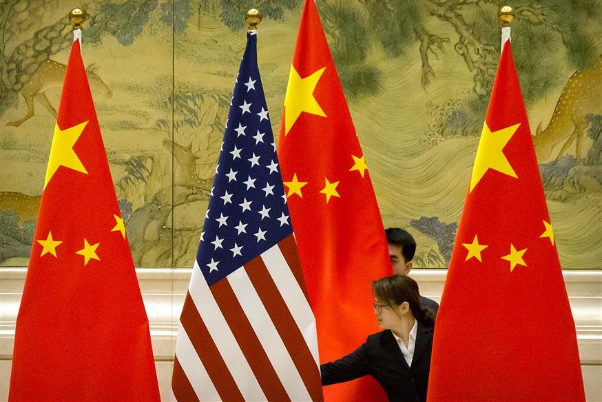 Εμπορικός Πόλεμος ΗΠΑ-Κίνας/(AP Photo/Mark Schiefelbein, File)