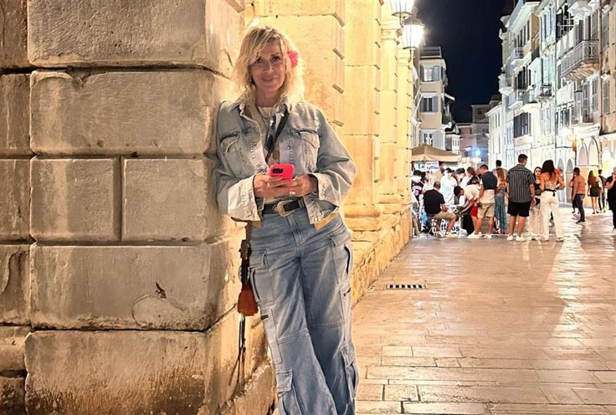 Η Αννα Βίσση στην Κέρκυρα (Copyright: Instagram)