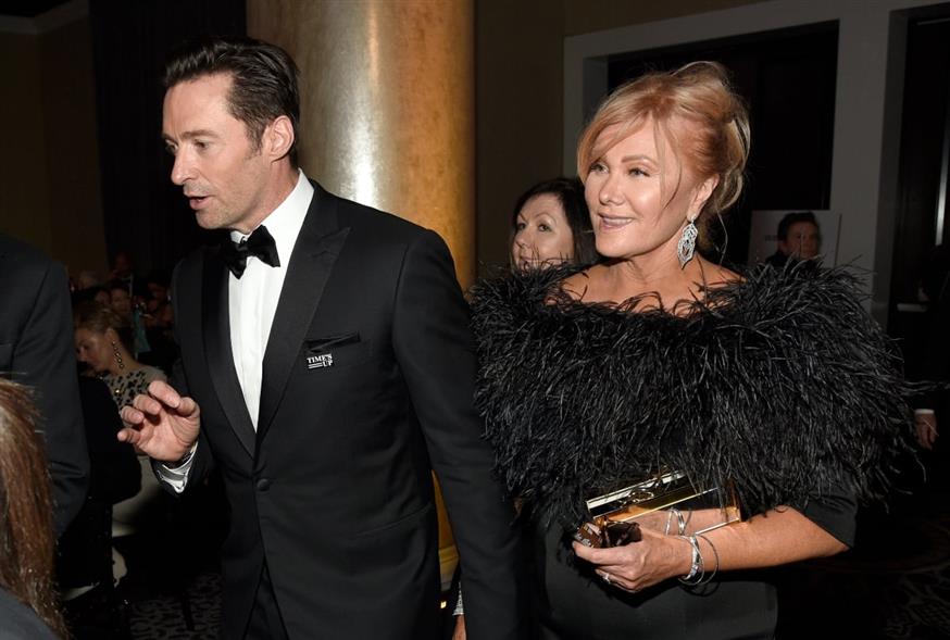 Χιου Τζάκμαν - Ντεμπόρα Λι Φερνές (AP)