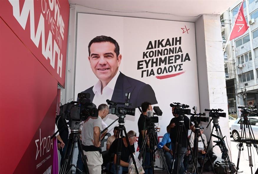 Συνεδρίαση της Πολιτικής Γραμματείας του ΣΥΡΙΖΑ (Eurokinissi)