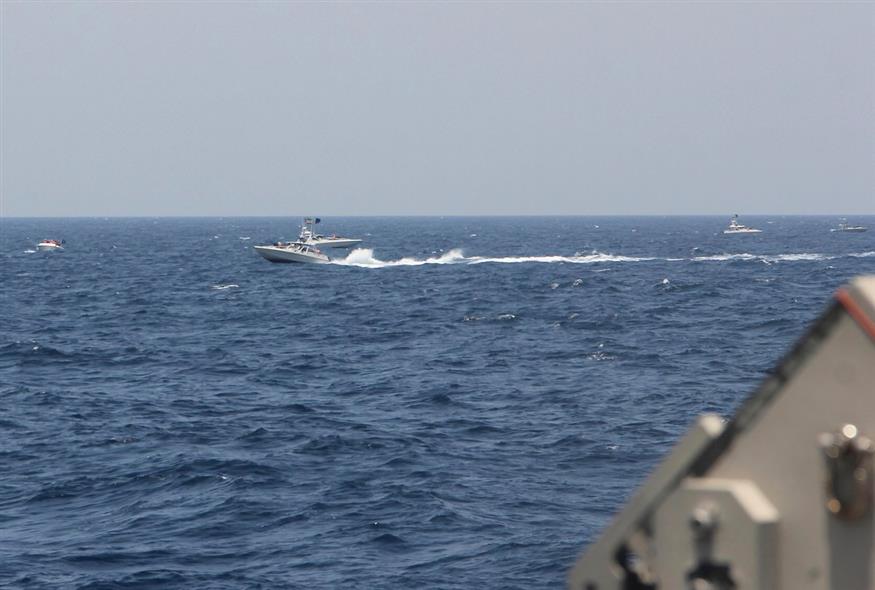 Ταχύπλοο σκάφος του Σώματος «Φρουράς της Ισλαμικής Επανάστασης του Ιράν» (IRGCN) / U.S. Navy via AP