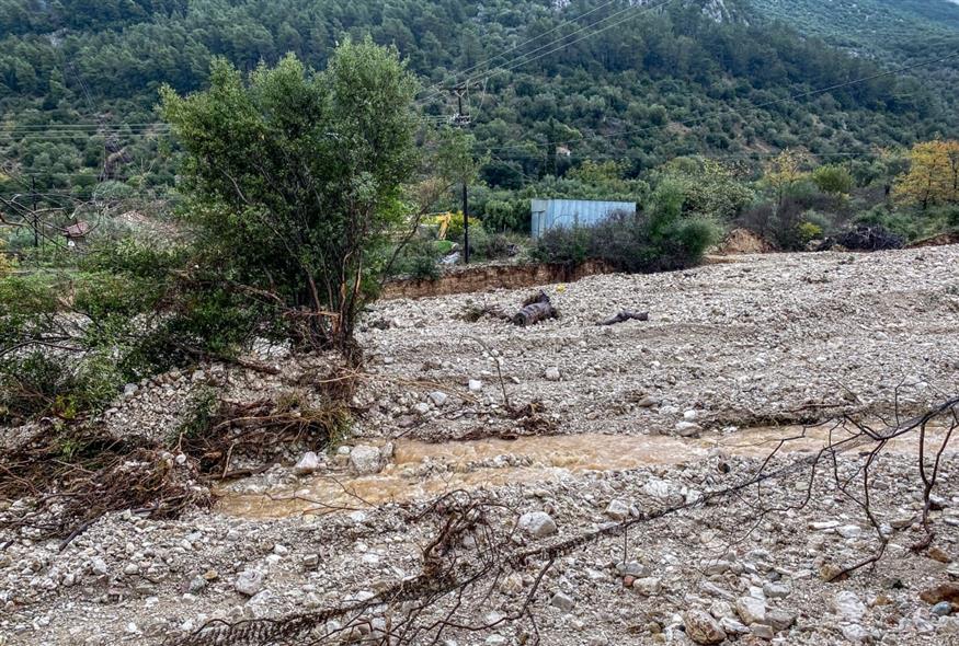 ΠΛΗΜΜΥΡΕΣ ΚΑΙ ΚΑΤΑΣΤΡΟΦΕΣ ΑΠΟ ΤΗΝ ΚΑΚΟΚΑΙΡΙΑ ΣΤΗΝ ΗΠΕΙΡΟ (APOHXOS.GR / EUROKINISSI)