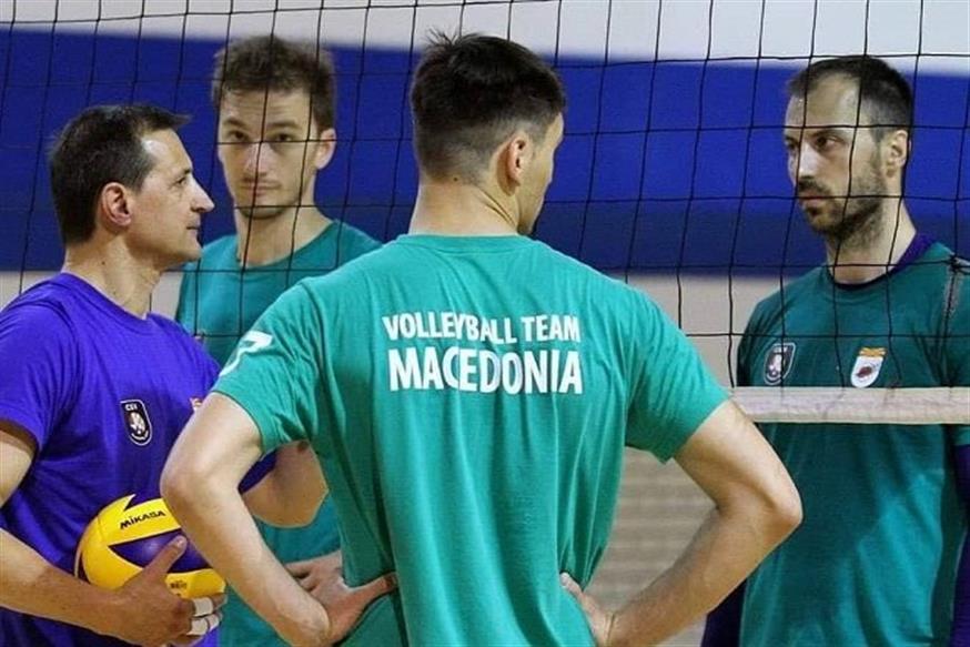 «Volleyball team Macedonia» αναγράφουν οι εμφανίσεις των παικτών της Εθνικής βόλεϊ (copyright: volleyplanet.gr)