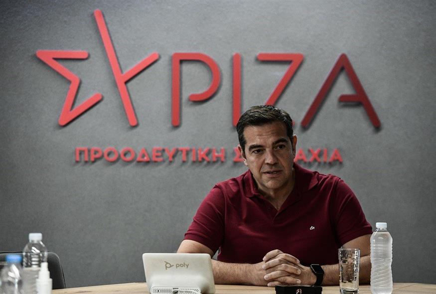 Ο πρόεδρος του ΣΥΡΙΖΑ, Αλέξης Τσίπρας (Eurokinissi)