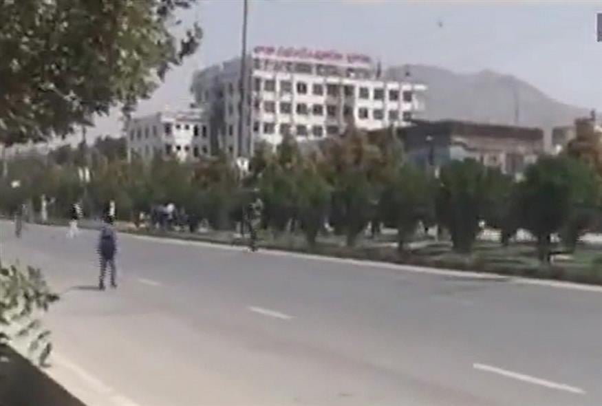 Έκρηξη στη ρωσική πρεσβεία στην Καμπούλ (Irib News/Screenshot)