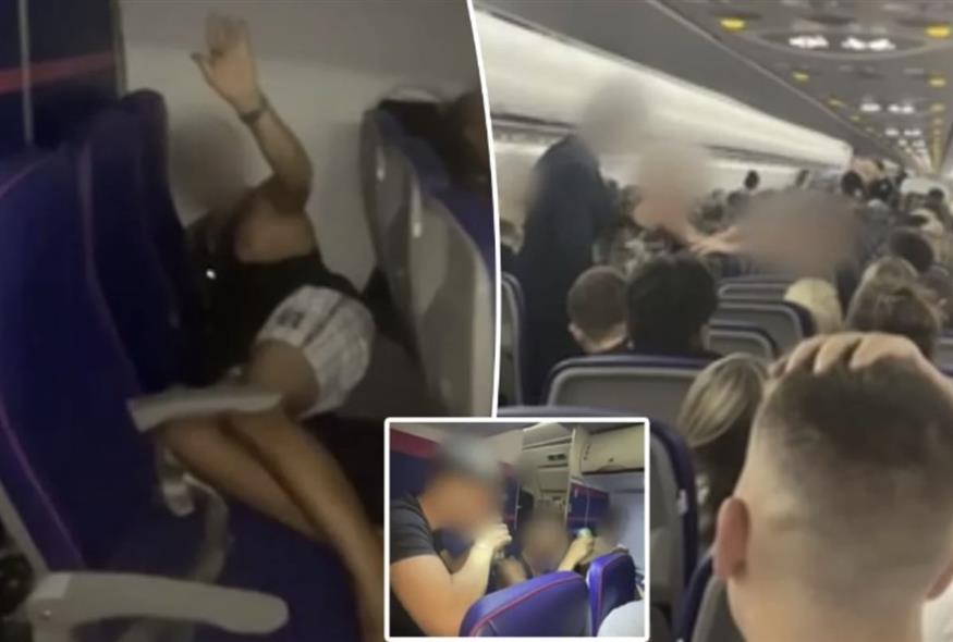 Εικόνες ντροπής σε πτήση της Wizz Air