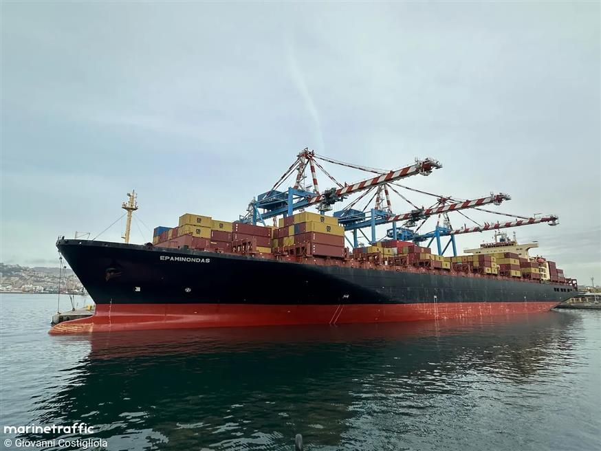 Το ελληνόκτητο πλοίο «Epaminondas»