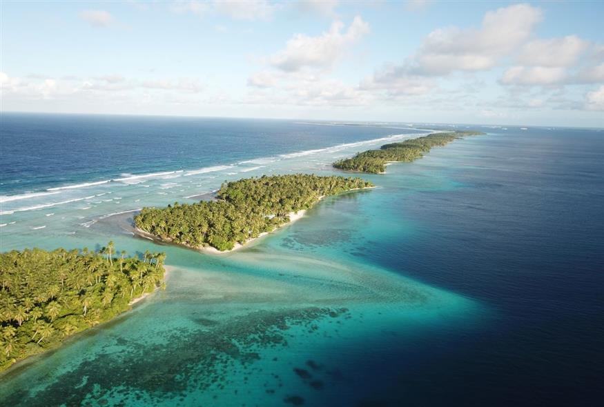 Τα νησιά Μάρσαλ από ψηλά (AP Photo/Nicole Evatt)