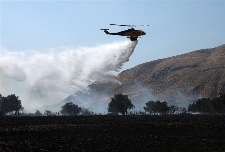 Φωτιά στην Κερατέα / Intime News