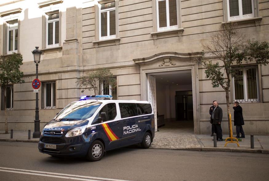 Όχημα της ισπανικής αστυνομίας/Associated Press
