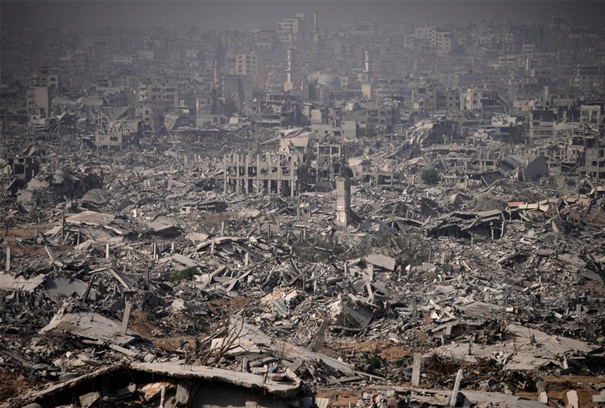 Γάζα: «Περιοδεία» στα παλαιστινιακά συντρίμμια σε δημοσιογράφους προσέφερε ο ισραηλινός στρατός