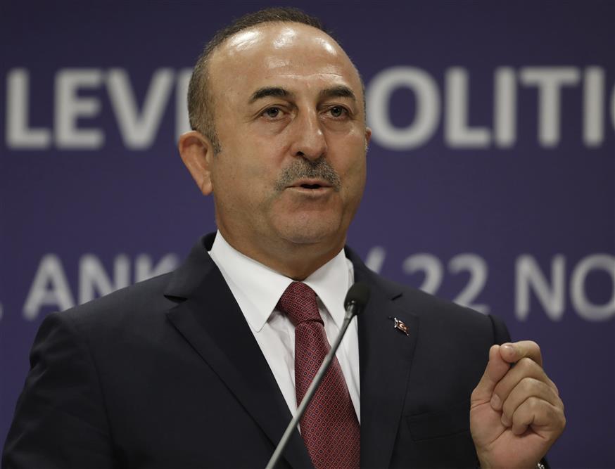 Ο Τούρκος υπουργός Εξωτερικών/(AP Photo/Burhan Ozbilici)