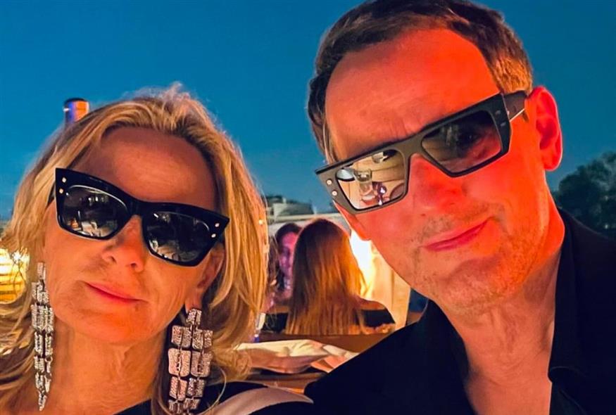 Kim Cattrall και Russell Thomas (Copyright: Instagram)