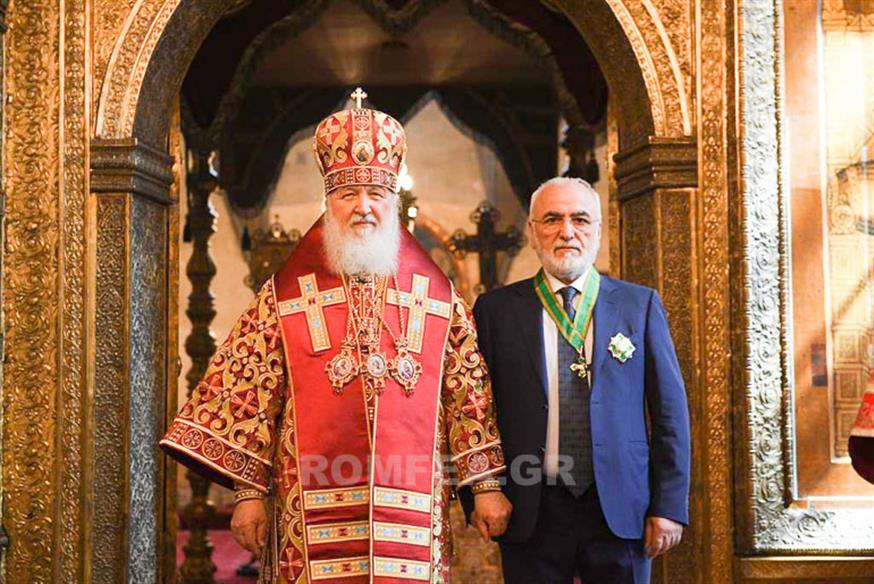 Ο Πατριάρχης Μόσχας και ο Ιβάν Σαββίδης