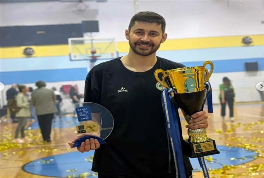 Ο Σταύρος Δίτσης με τον τίτλο του MVP 2026 Ο Σταύρος Δίτσης με τον τίτλο του MVP 2026