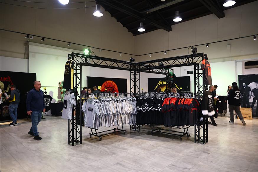 Το pop up shop των Metallica (INTIME NEWS / ΒΛΑΣΣΟΠΟΥΛΟΥ ΙΣΜΗΝΗ)