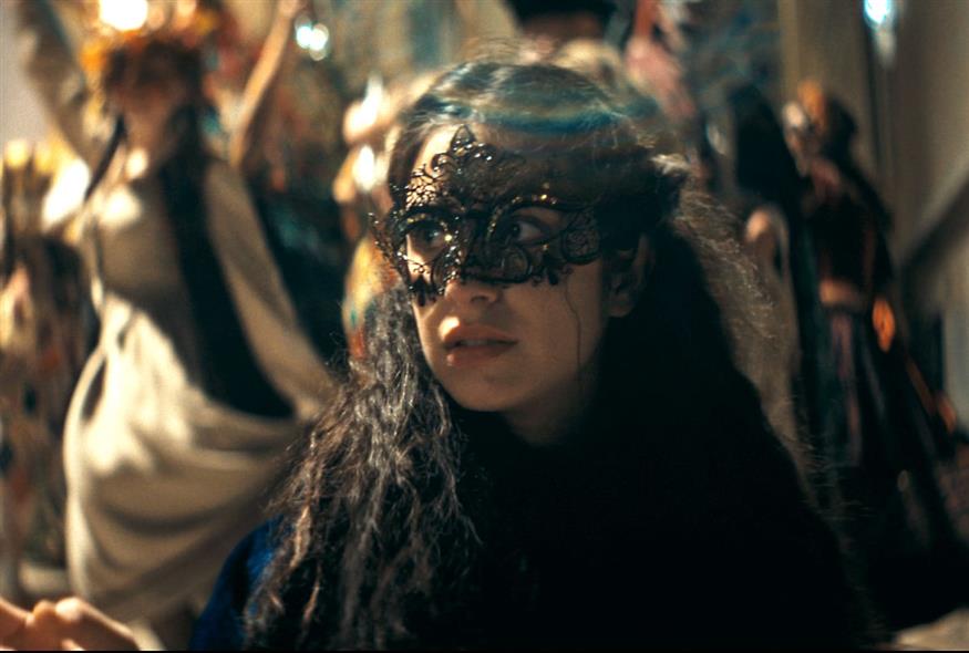 Η Μαρίνα τη βραδιά των Αποκριών στη Σύρο