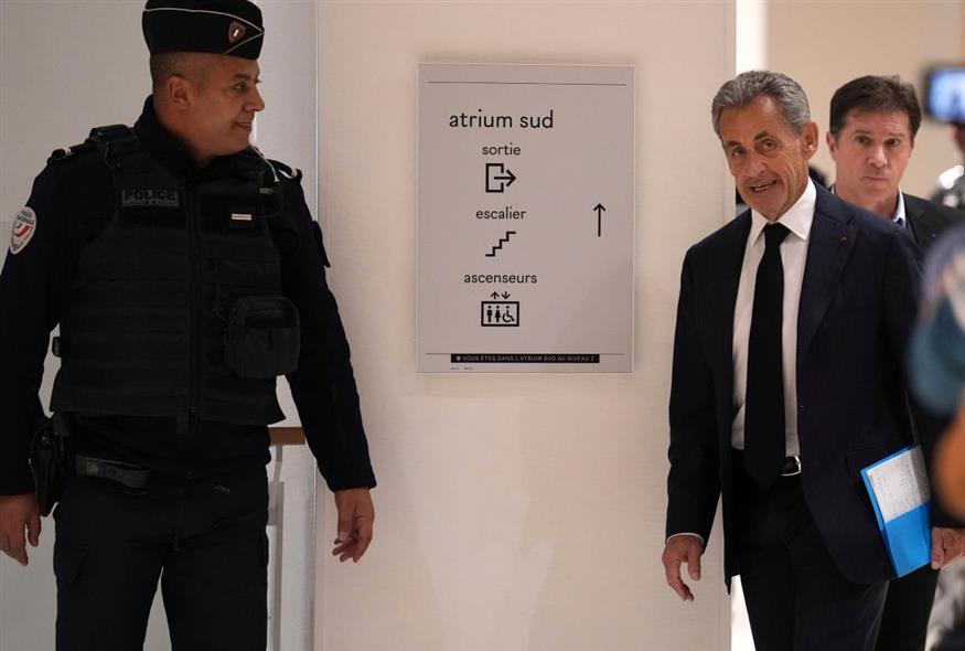 Νικολά Σαρκοζί (AP Photo/Aurelien Morissard)