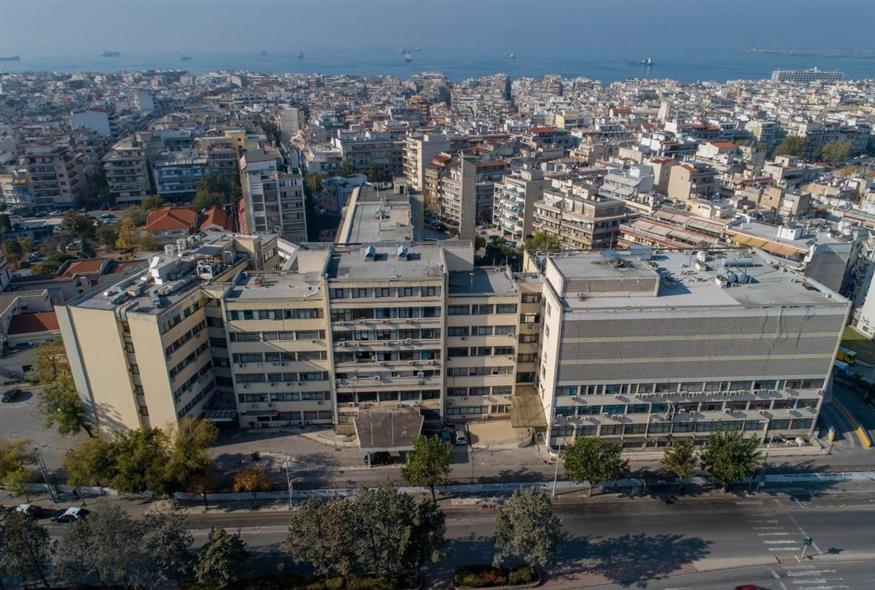 Το Ιπποκράτειο Νοσοκομείο Θεσσαλονίκης (Eurokinissi)