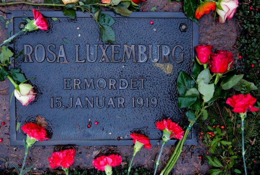 Ο τάφος της Ρόζας Λούξεμπουργκ. /copyright Ap Photos