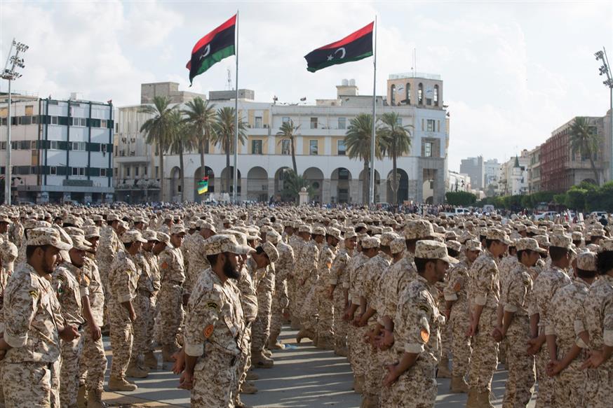 Ανδρες του λιβυκού στρατού (AP Photo/Mohamed Ben Khalifa, File)