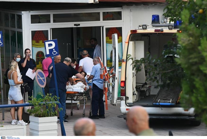 Προληπτική εκκένωση του  «Καραμανδάνειου» Νοσοκομείο Παίδων λόγω της φωτιάς στην Αχαΐα (INTIME)