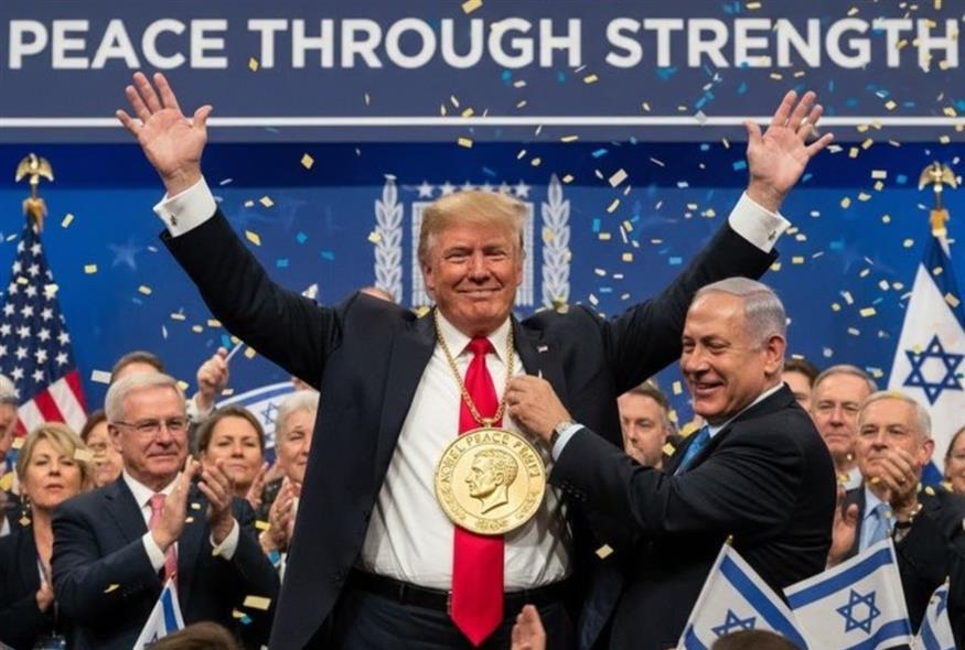 Νετανιάχου απένειμε ήδη το Νόμπελ Ειρήνης στον Τραμπ (Χ)