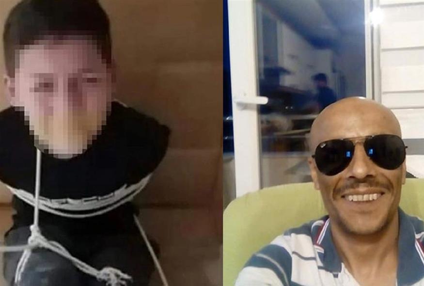 Το 12χρονο παιδί και ο συλληφθείς για τη δολοφονία του (Twitter)